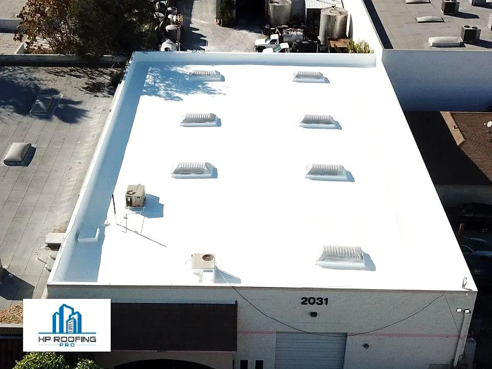 Commercial Roof Restoration - 2031 Merced, El Monte