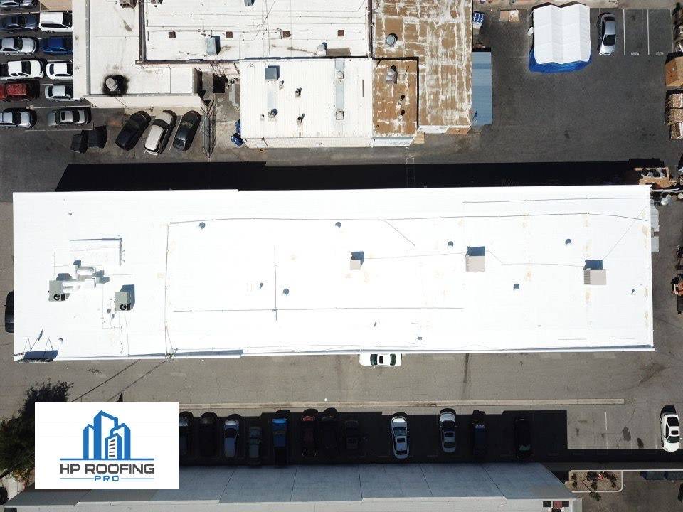 Case Study - Acrylic Roofing System in Chino CA