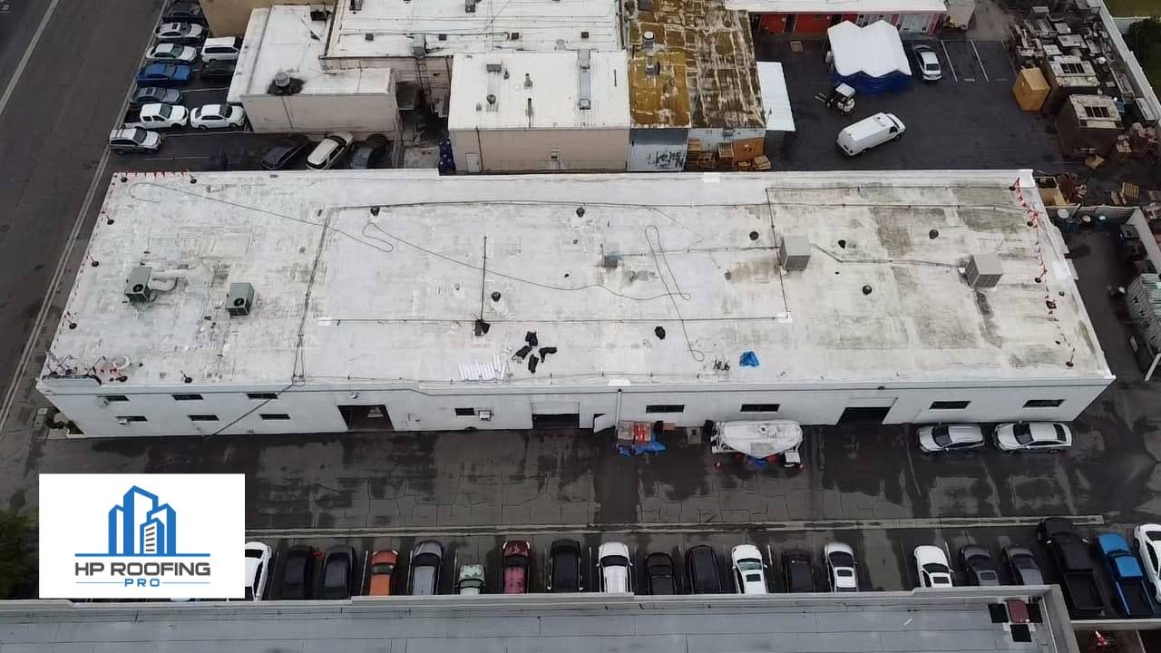 Case Study - Acrylic Roofing System in Chino CA