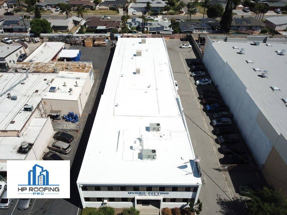 Case Study - Acrylic Roofing System in Chino CA