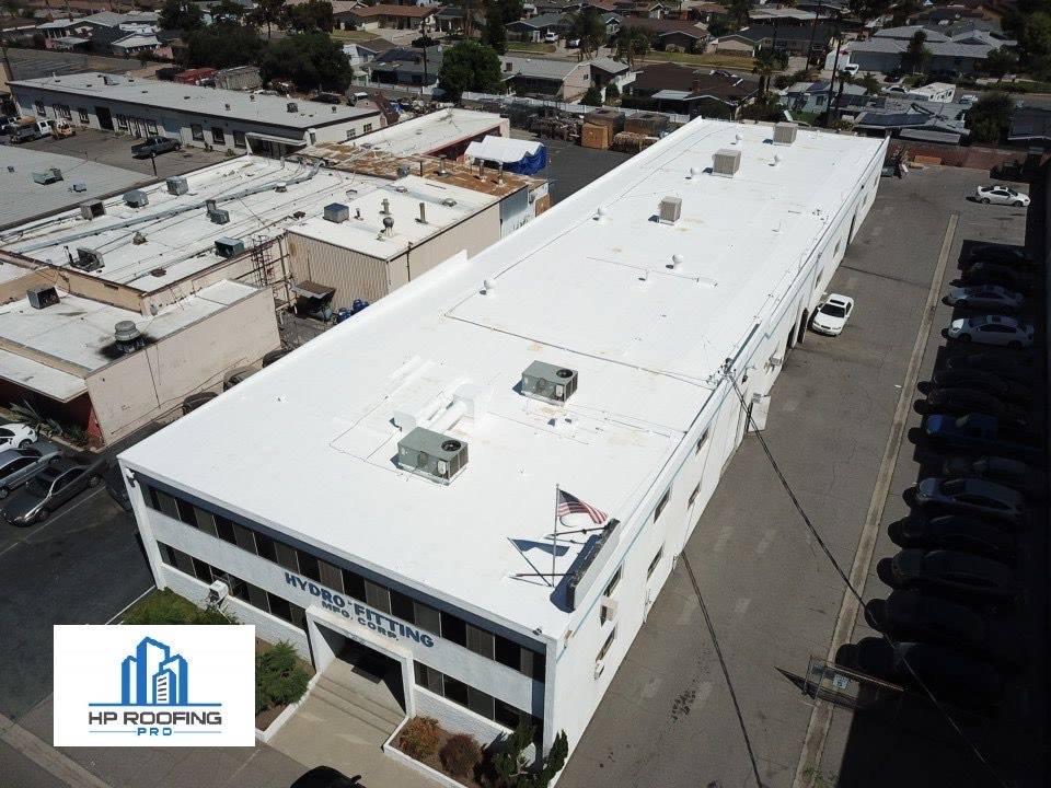 Case Study - Acrylic Roofing System in Chino CA