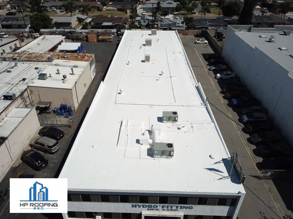 Case Study - Acrylic Roofing System in Chino CA