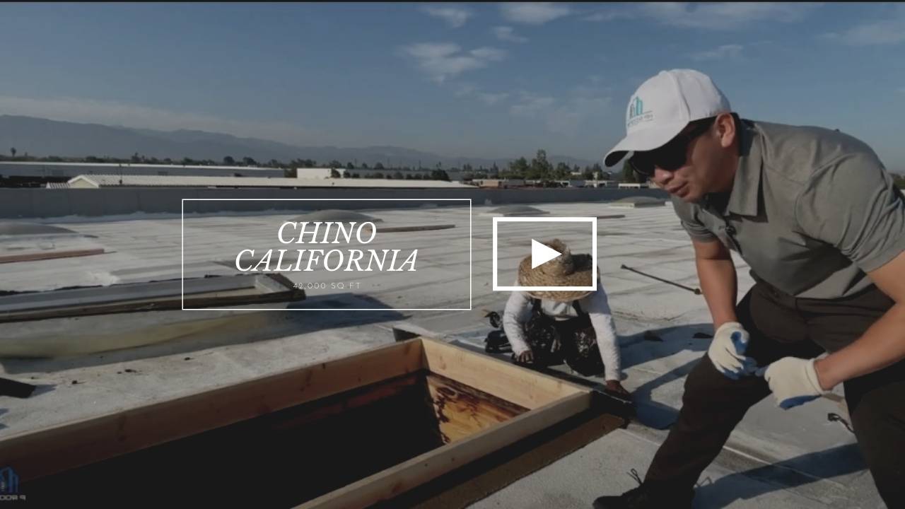Video Case Study in Chino CA. Total Re-Roof Silicone Roofing System