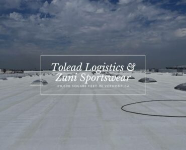 Tolead Logistics & Zuni Sportwear – Vermont CA