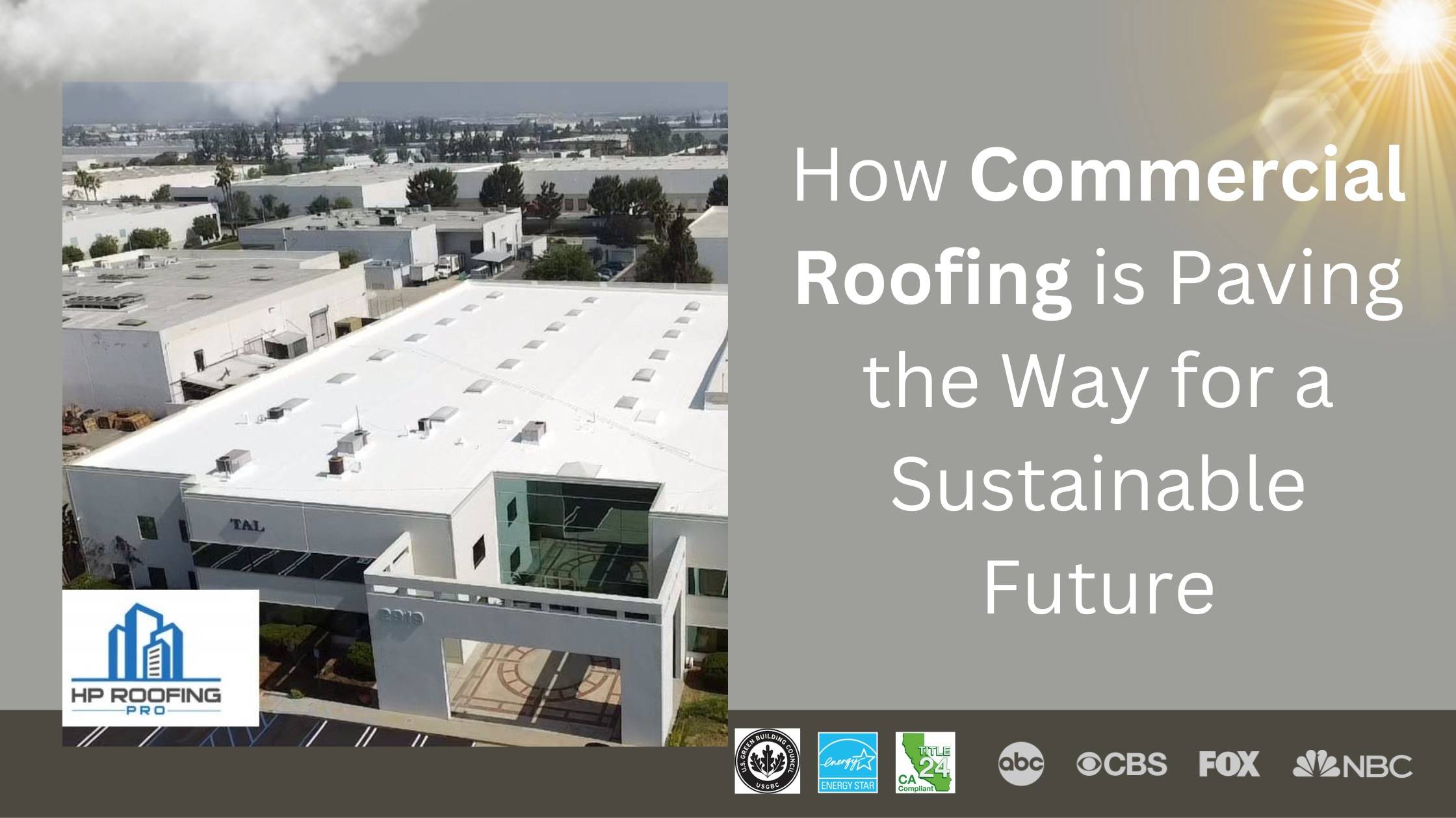 Revolutionizing the Skyline: How Commercial Roofing is Paving the Way for a Sustainable Future